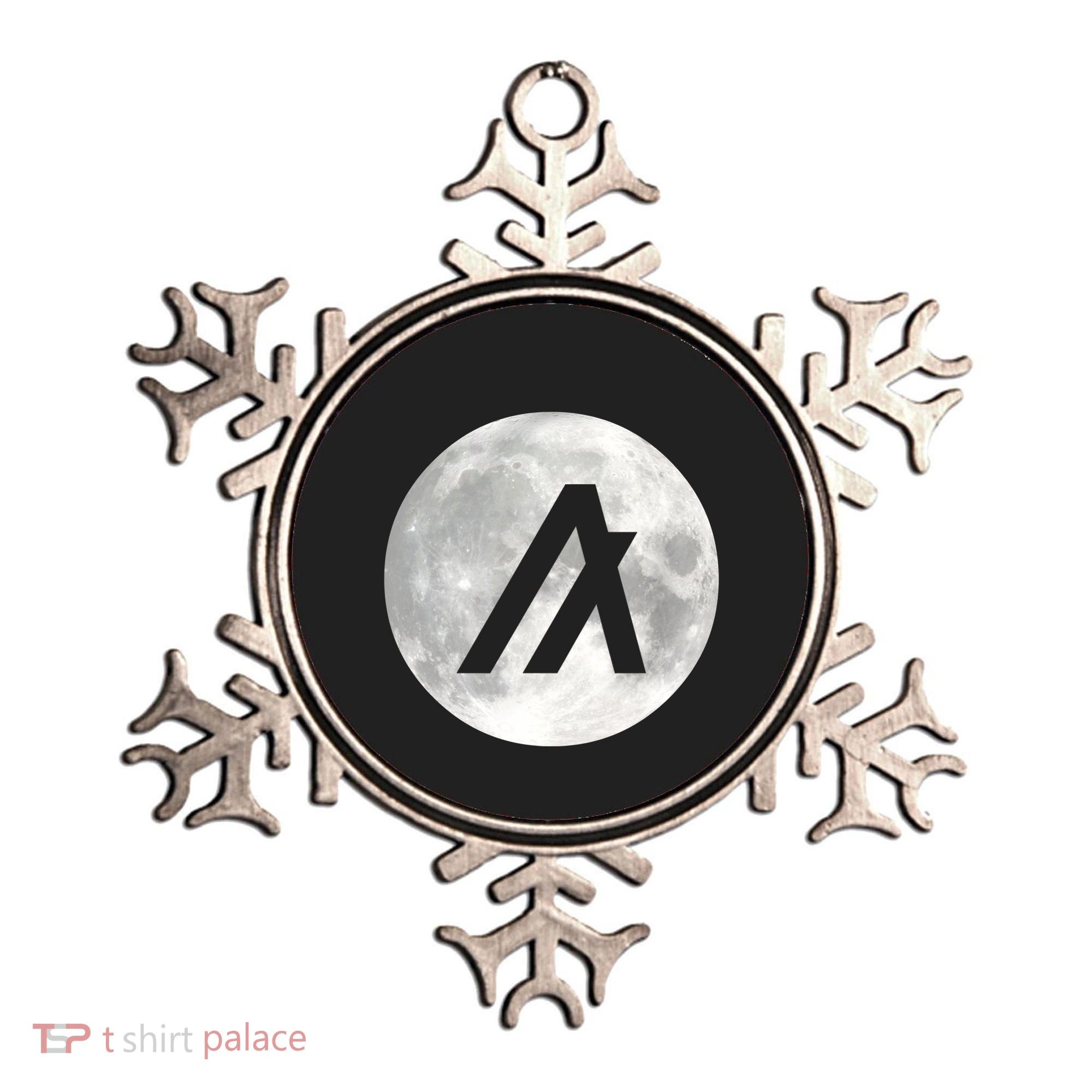 Algorand Algo Moon Crypto Ornament