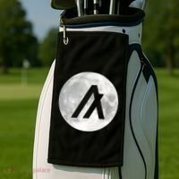Algorand Algo Moon Crypto Golf Towel thumb 2