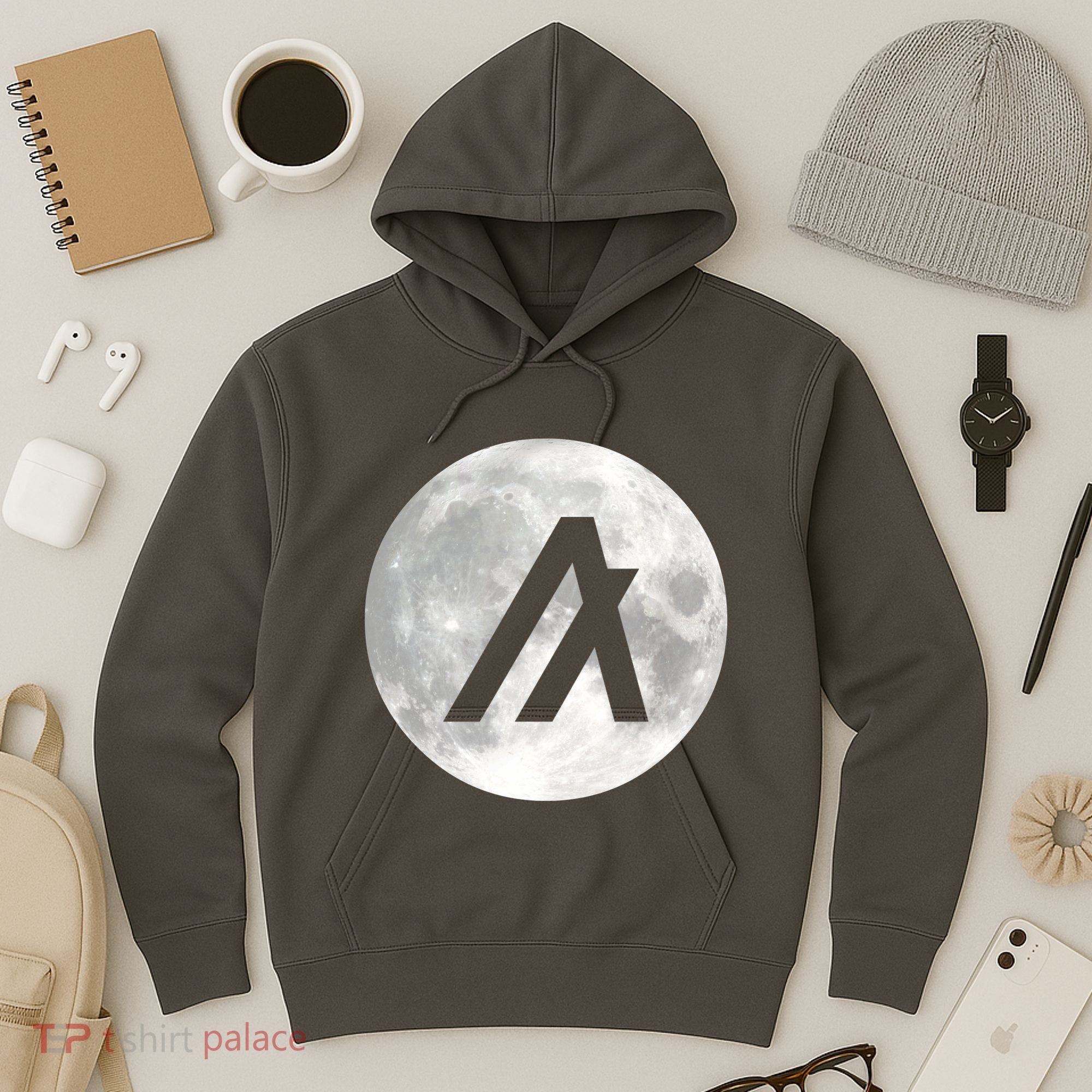 Algorand Algo Moon Crypto Hoodie