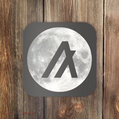 Algorand Algo Moon Crypto Coaster