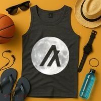 Algorand Algo Moon Crypto Tank Top thumb 4