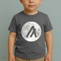 Algorand Algo Moon Crypto Toddler T-Shirt thumb 2