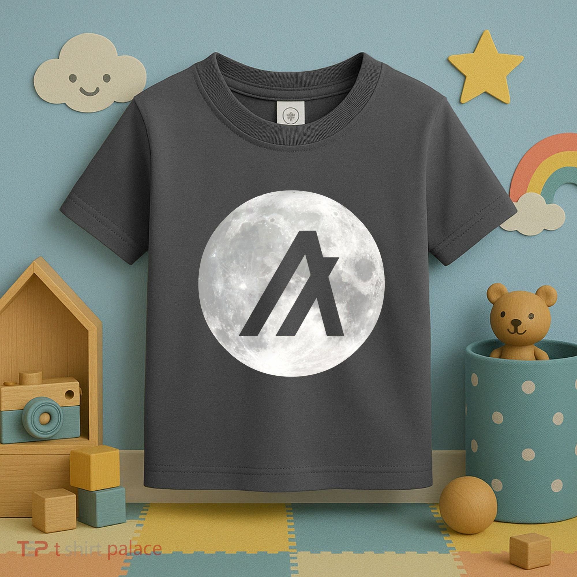 Algorand Algo Moon Crypto Toddler T-Shirt