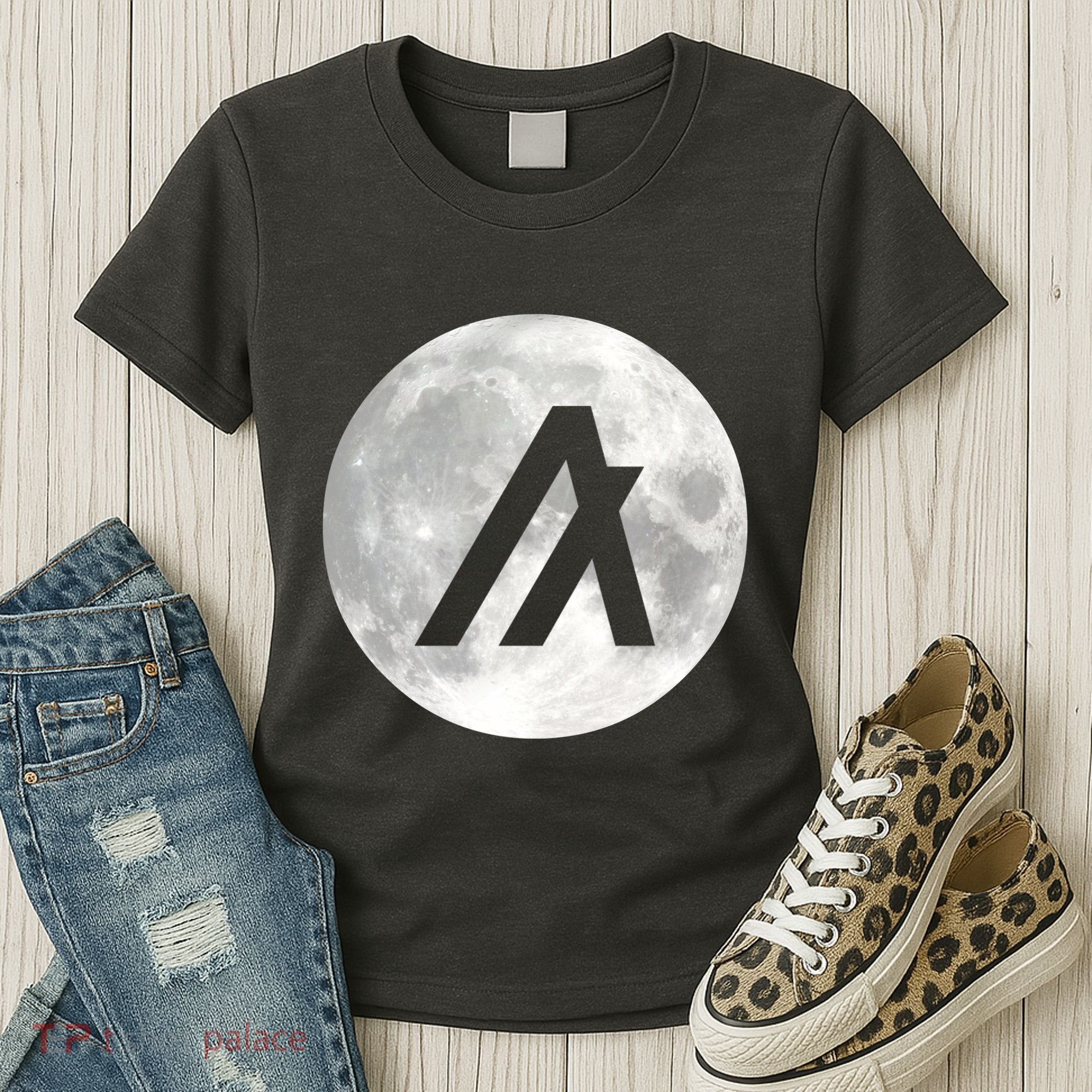 Algorand Algo Moon Crypto Women's T-Shirt
