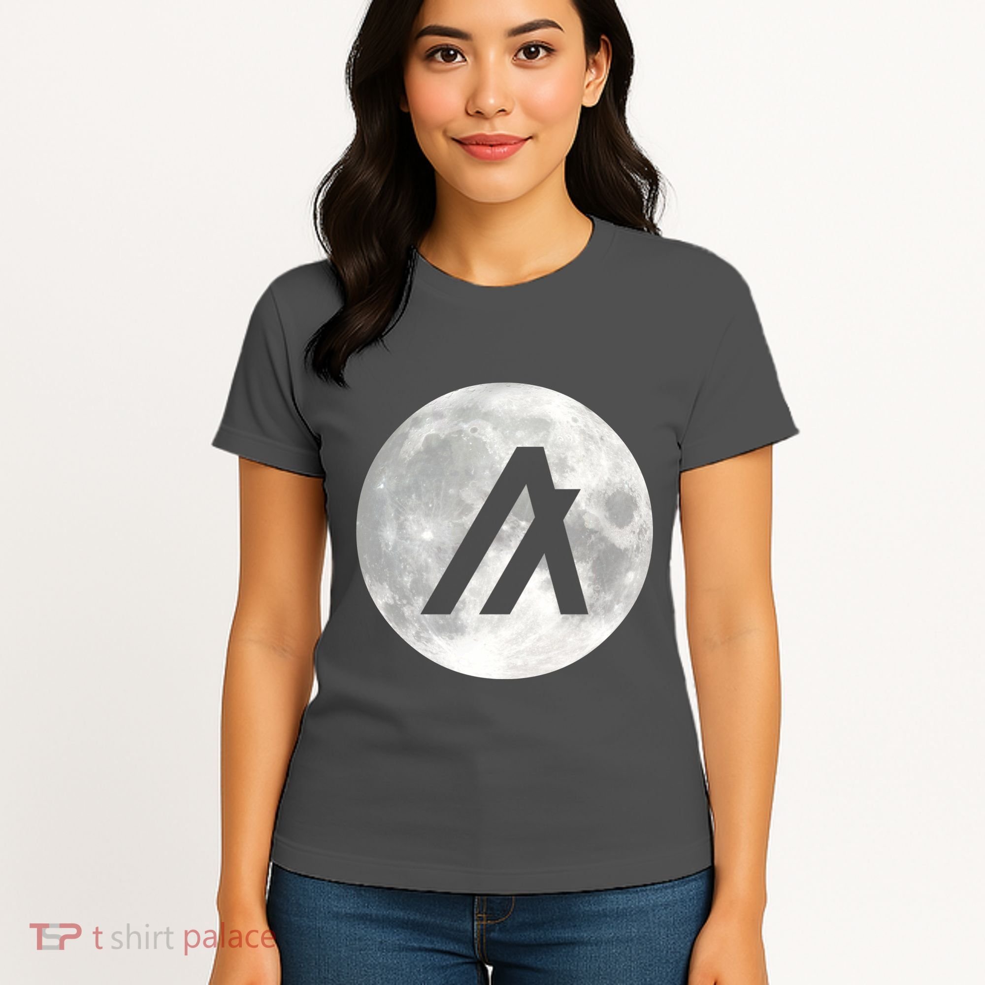 Algorand Algo Moon Crypto Women's T-Shirt