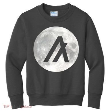 Algorand Algo Moon Crypto Kids Sweatshirt