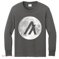 Algorand Algo Moon Crypto Kids Long Sleeve Shirt thumb 0