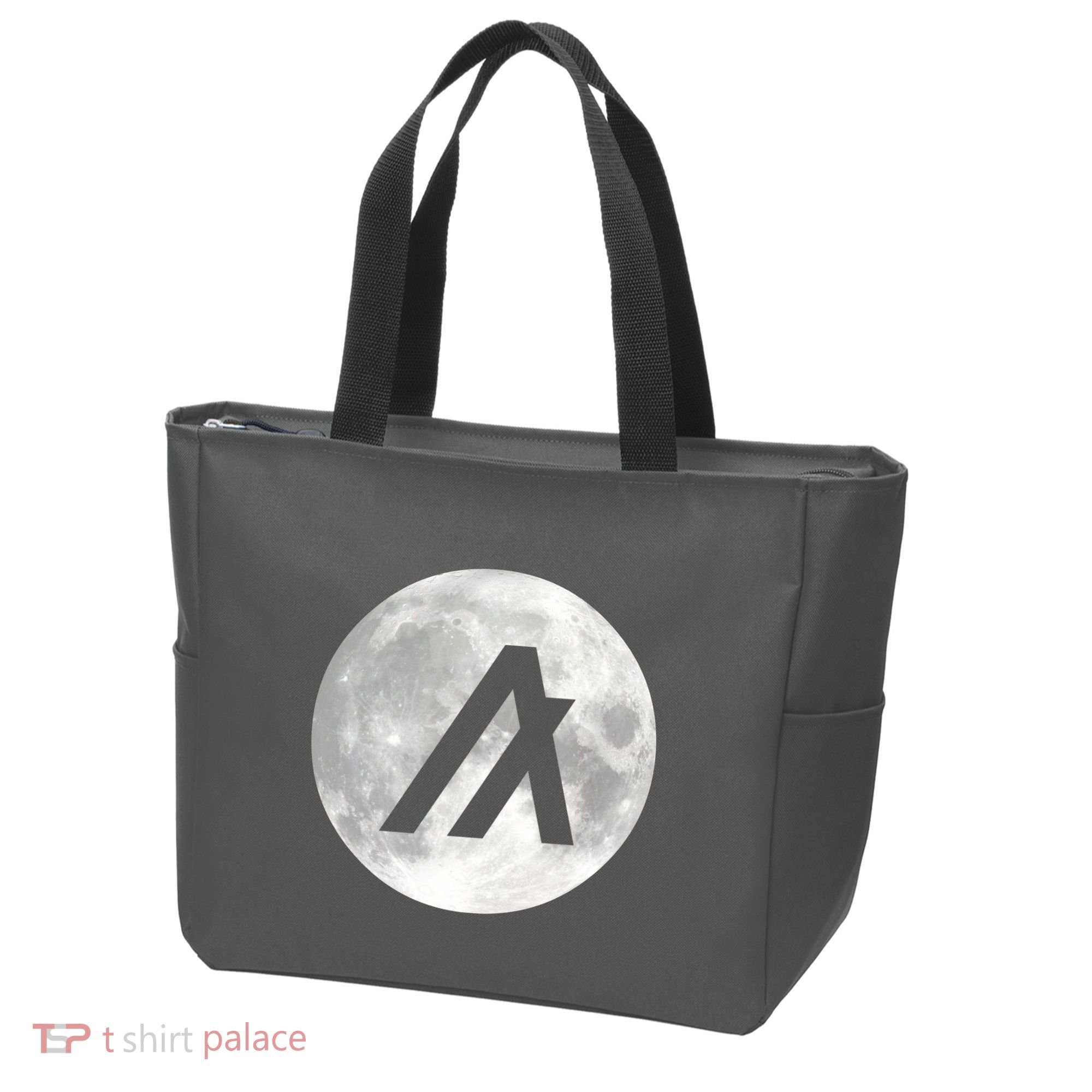 Algorand Algo Moon Crypto Tote Bag