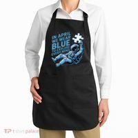 Autism Awareness Month April Puzzle Acceptance  Inclusion Apron thumb 2