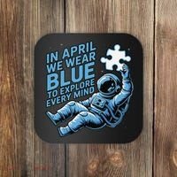 Autism Awareness Month April Puzzle Acceptance  Inclusion Coaster thumb 0