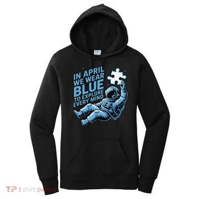 Autism Awareness Month April Puzzle Acceptance  Inclusion Women's Hoodie