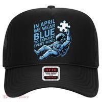 Autism Awareness Month April Puzzle Acceptance  Inclusion Hat thumb 0