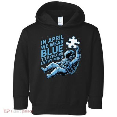 Autism Awareness Month April Puzzle Acceptance  Inclusion Toddler Hoodie