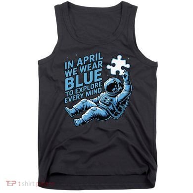 Autism Awareness Month April Puzzle Acceptance  Inclusion Tank Top