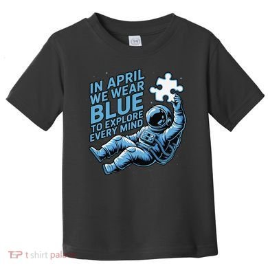 Autism Awareness Month April Puzzle Acceptance  Inclusion Toddler T-Shirt
