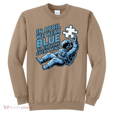 Autism Awareness Month April Puzzle Acceptance  Inclusion Sweatshirt