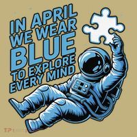 Autism Awareness Month April Puzzle Acceptance  Inclusion Kids T-Shirt thumb 2