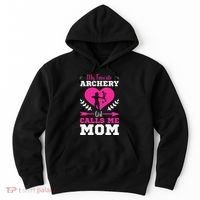 Archer Archery Mom Toxophilite Bow Bow Arrow Mother's Day Hoodie thumb 0