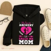 Archer Archery Mom Toxophilite Bow Bow Arrow Mother's Day Hoodie thumb 4