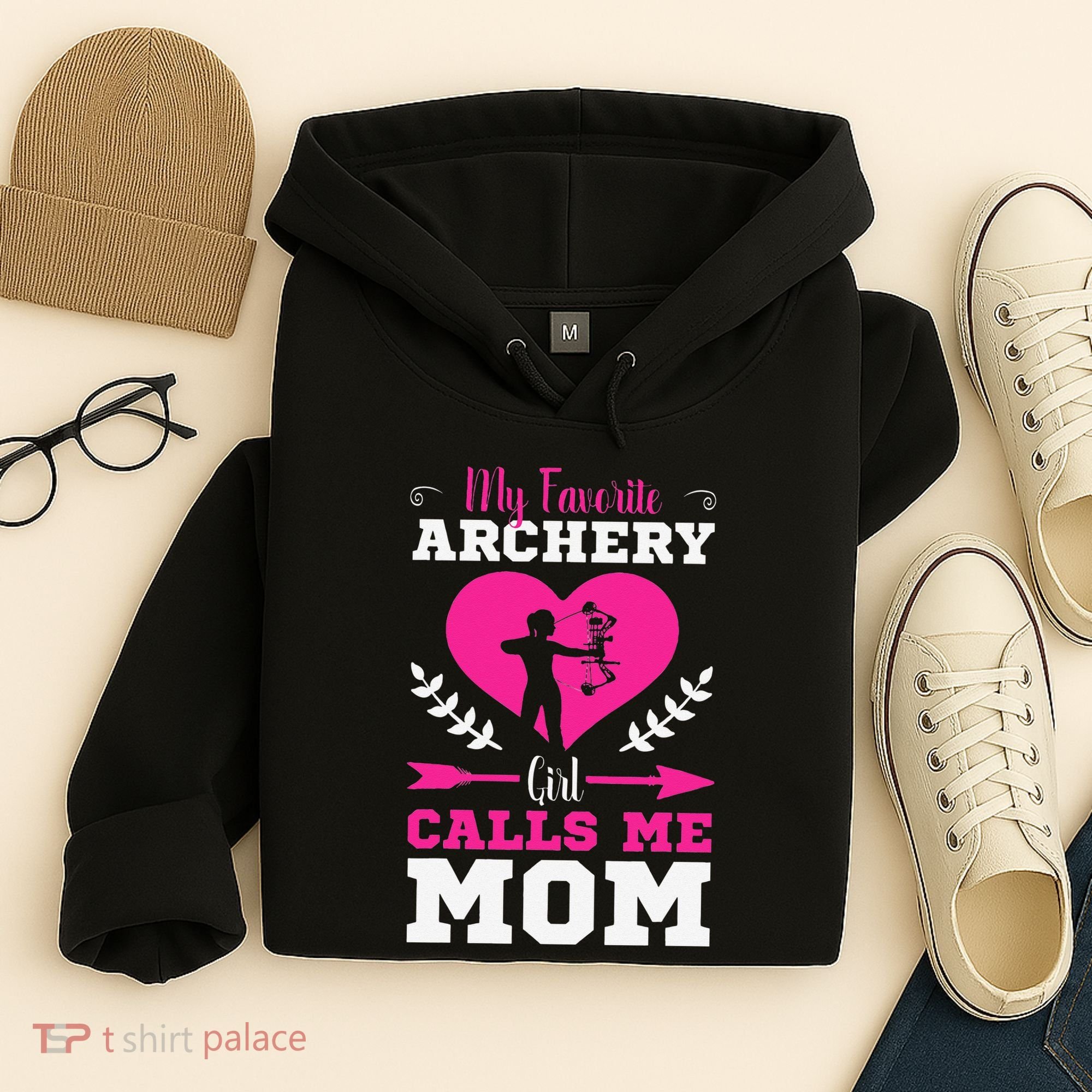 Archer Archery Mom Toxophilite Bow Bow Arrow Mother's Day Hoodie