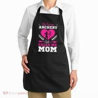 Archer Archery Mom Toxophilite Bow Bow Arrow Mother's Day Apron thumb 2
