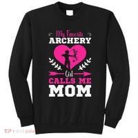 Archer Archery Mom Toxophilite Bow Bow Arrow Mother's Day Sweatshirt thumb 0