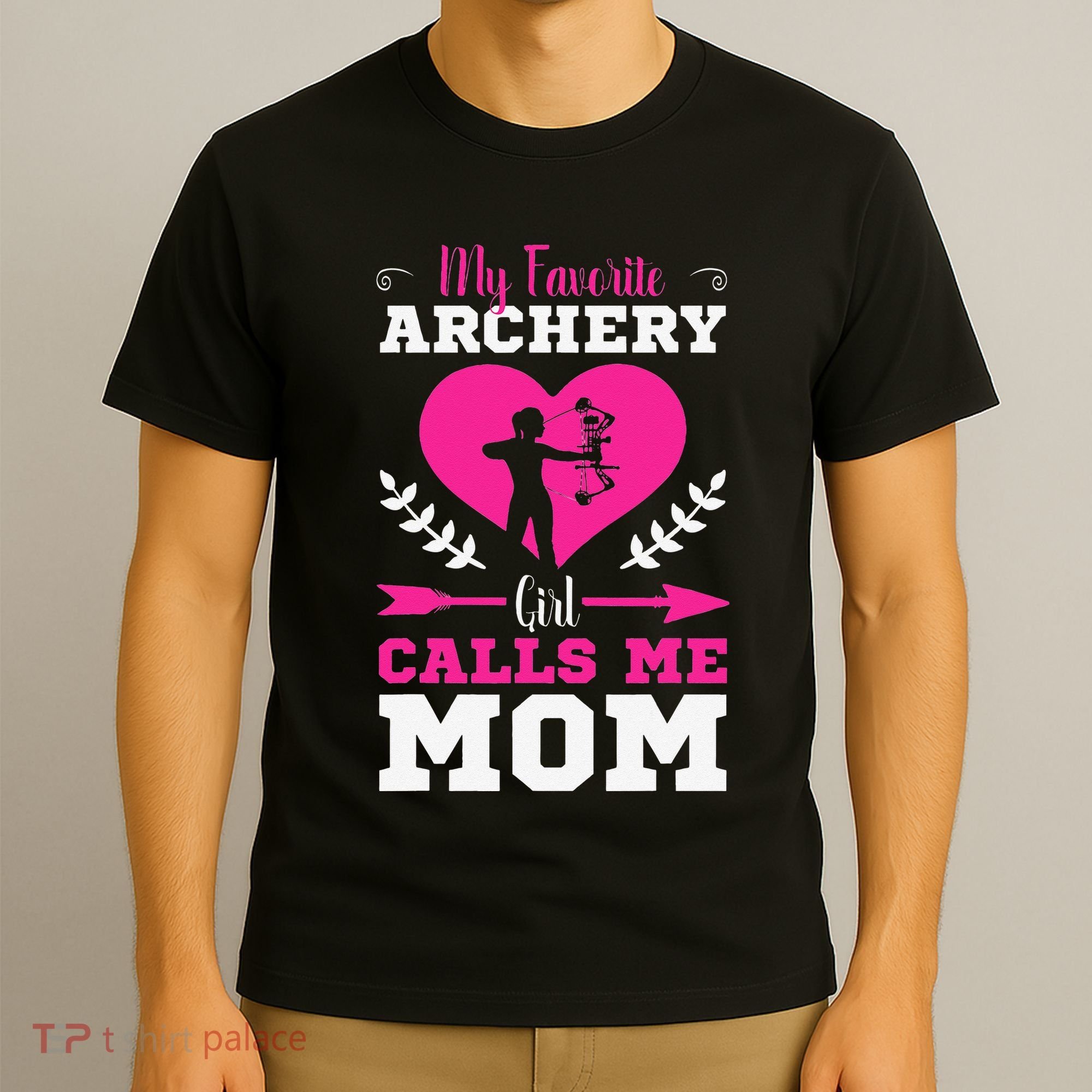 Archer Archery Mom Toxophilite Bow Bow Arrow Mother's Day T-Shirt