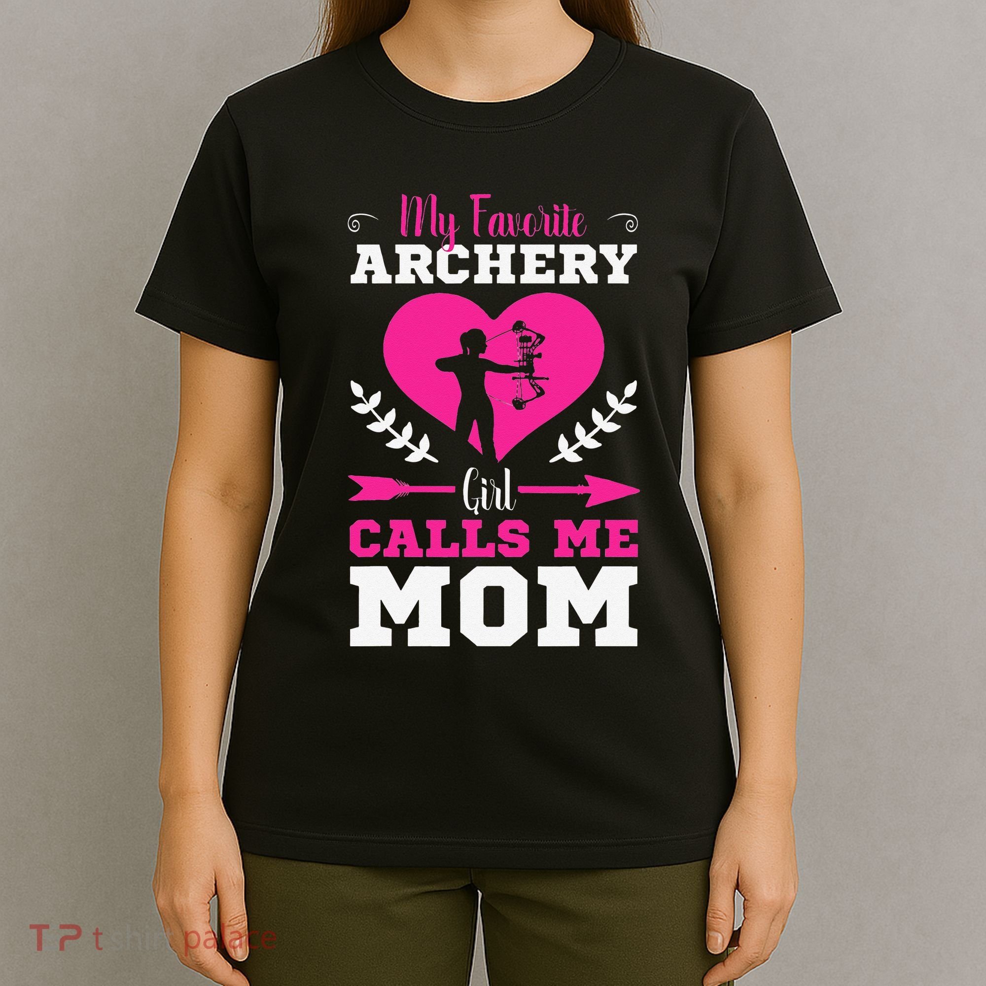 Archer Archery Mom Toxophilite Bow Bow Arrow Mother's Day T-Shirt