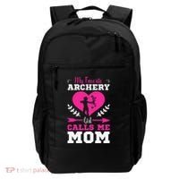 Archer Archery Mom Toxophilite Bow Bow Arrow Mother's Day Backpack thumb 0