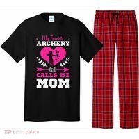 Archer Archery Mom Toxophilite Bow Bow Arrow Mother's Day Pajama Set thumb 0