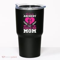 Archer Archery Mom Toxophilite Bow Bow Arrow Mother's Day Tumbler thumb 0