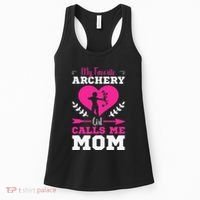 Archer Archery Mom Toxophilite Bow Bow Arrow Mother's Day Women's Tank Top thumb 0