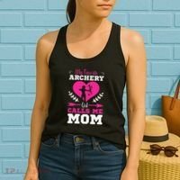 Archer Archery Mom Toxophilite Bow Bow Arrow Mother's Day Women's Tank Top thumb 2