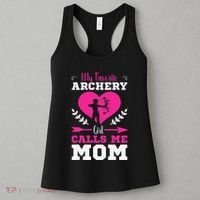 Archer Archery Mom Toxophilite Bow Bow Arrow Mother's Day Women's Tank Top thumb 3