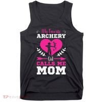Archer Archery Mom Toxophilite Bow Bow Arrow Mother's Day Tank Top thumb 0