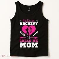 Archer Archery Mom Toxophilite Bow Bow Arrow Mother's Day Tank Top thumb 2
