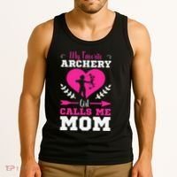 Archer Archery Mom Toxophilite Bow Bow Arrow Mother's Day Tank Top thumb 3