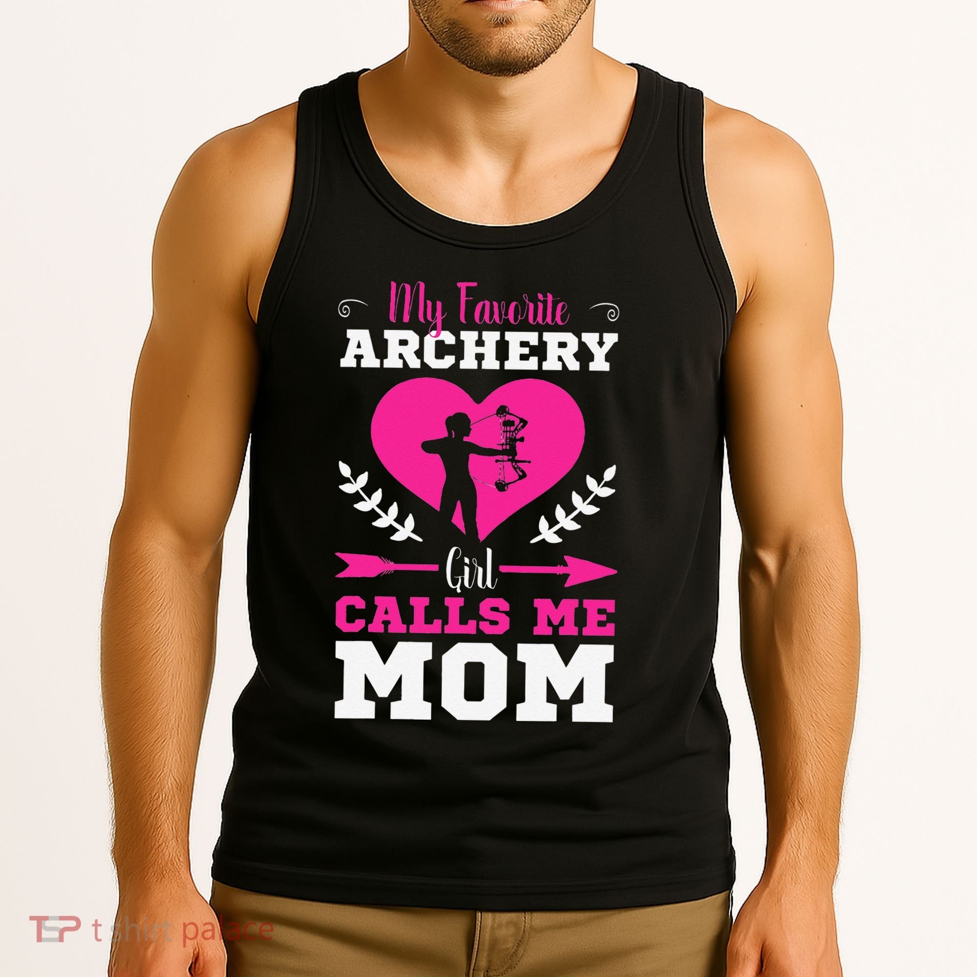 Archer Archery Mom Toxophilite Bow Bow Arrow Mother's Day Tank Top