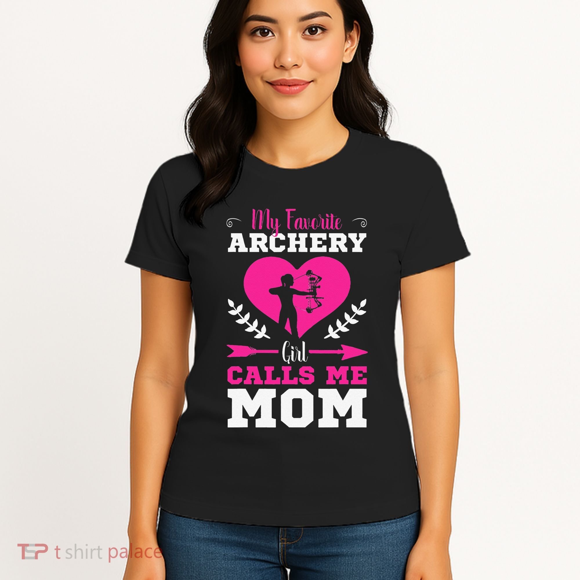 Archer Archery Mom Toxophilite Bow Bow Arrow Mother's Day Women's T-Shirt