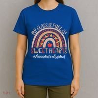 Administrative Assistant My Class Is Full Of Sweet Hearts Gift T-Shirt thumb 4