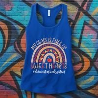 Administrative Assistant My Class Is Full Of Sweet Hearts Gift Women's Tank Top thumb 3