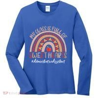 Administrative Assistant My Class Is Full Of Sweet Hearts Gift Women's Long Sleeve Shirt thumb 0