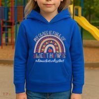 Administrative Assistant My Class Is Full Of Sweet Hearts Gift Kids Hoodie thumb 3
