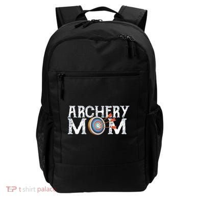 Archery Archer Mom Target Proud Parent Bow Arrow Gift Backpack