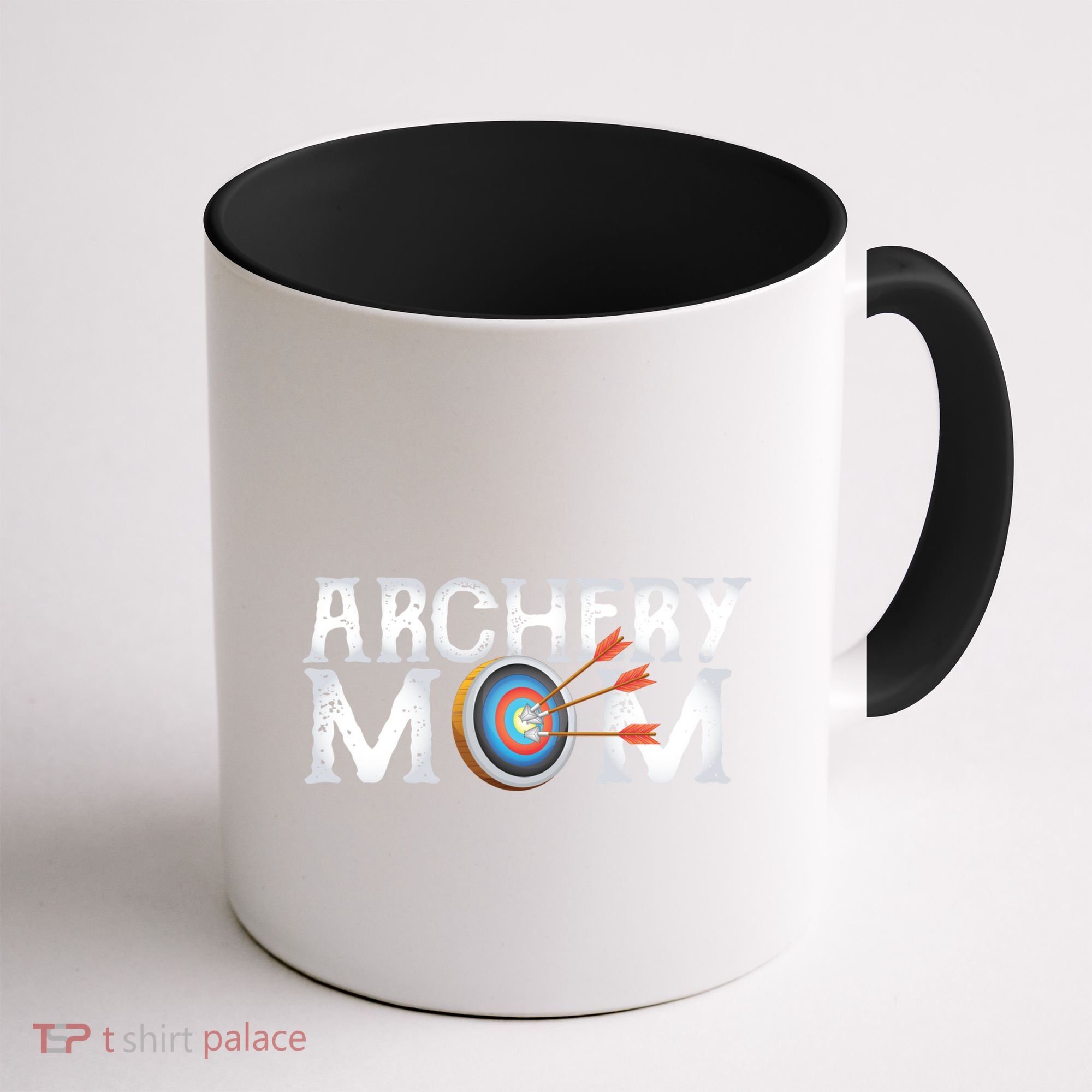 Archery Archer Mom Target Proud Parent Bow Arrow Gift Coffee Mug