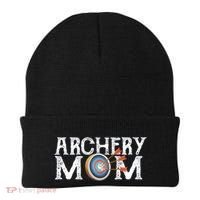 Archery Archer Mom Target Proud Parent Bow Arrow Gift Beanie thumb 0