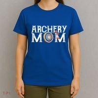 Archery Archer Mom Target Proud Parent Bow Arrow Gift T-Shirt thumb 4