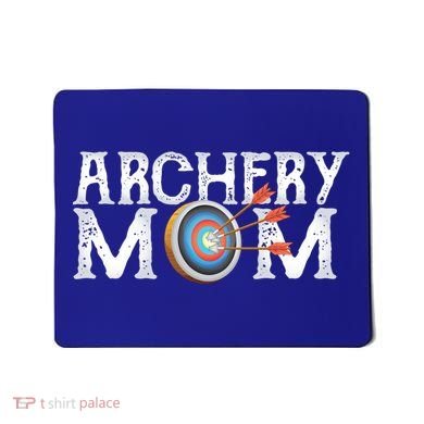 Archery Archer Mom Target Proud Parent Bow Arrow Gift Mousepad