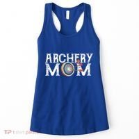 Archery Archer Mom Target Proud Parent Bow Arrow Gift Women's Tank Top thumb 0