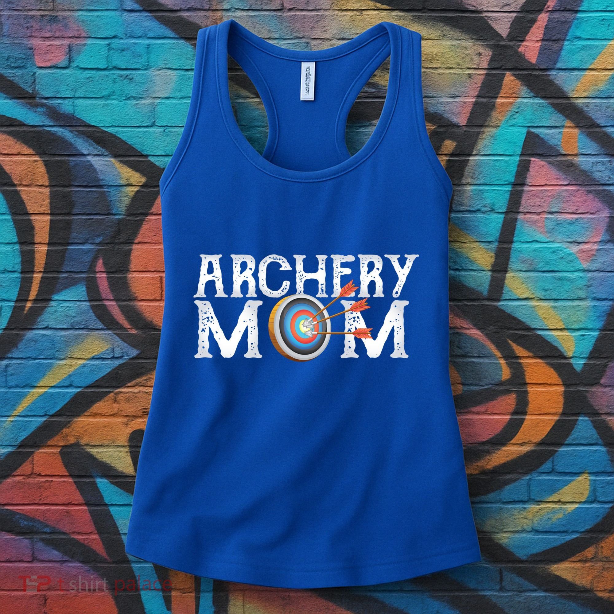 Archery Archer Mom Target Proud Parent Bow Arrow Gift Women's Tank Top